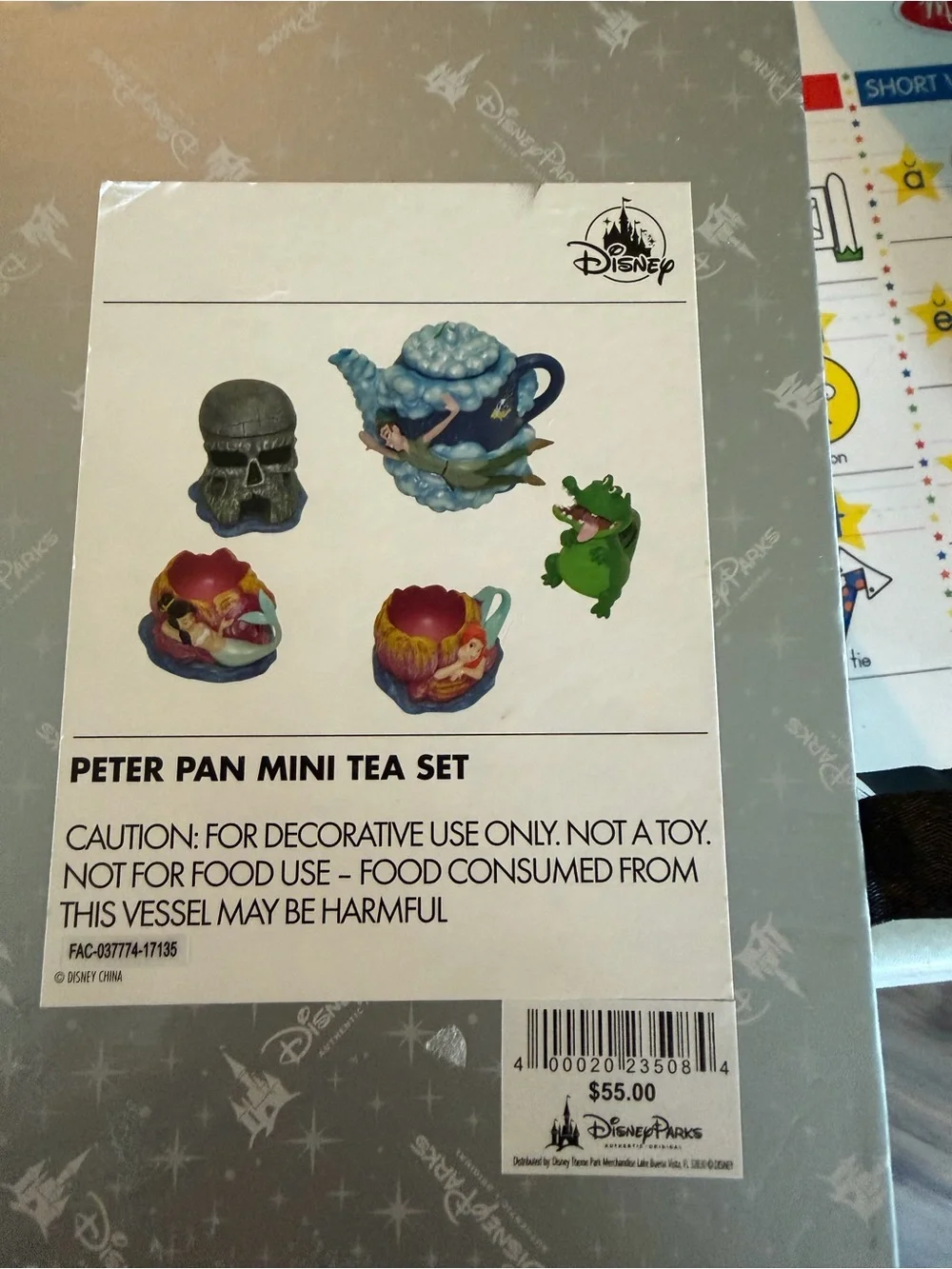 Disney Peter Pan Mini Tea Set - Multicolor